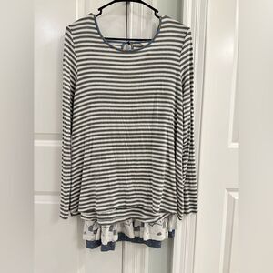 Matilda Jane Top And Tank Top Shirt Extender Sz Small